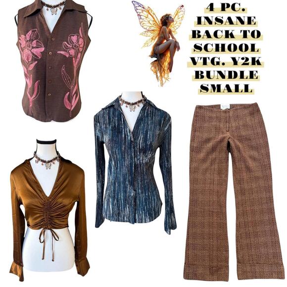 SO‎ GOOD!! 4 PC. Y2K VTG. BACK TO SCHOOL BUNDLE SMALL - Picture 1 of 8